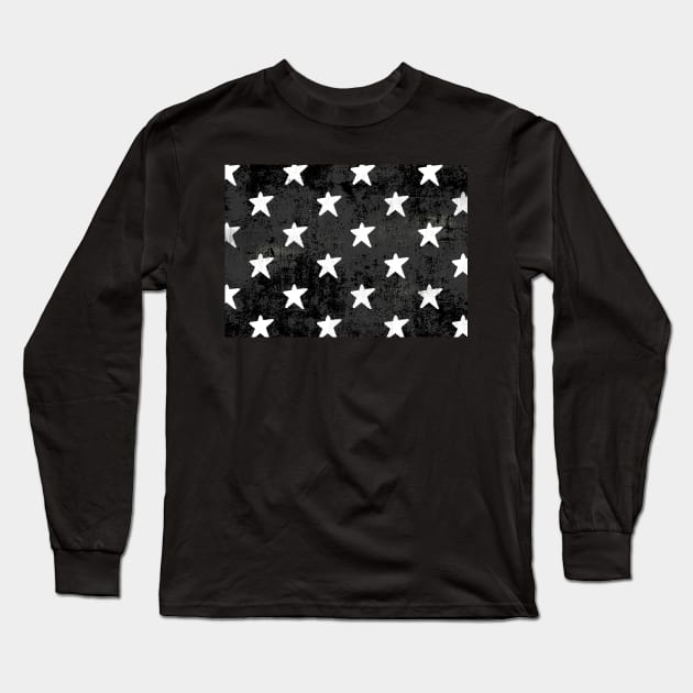 White Star Long Sleeve T-Shirt by cocorf